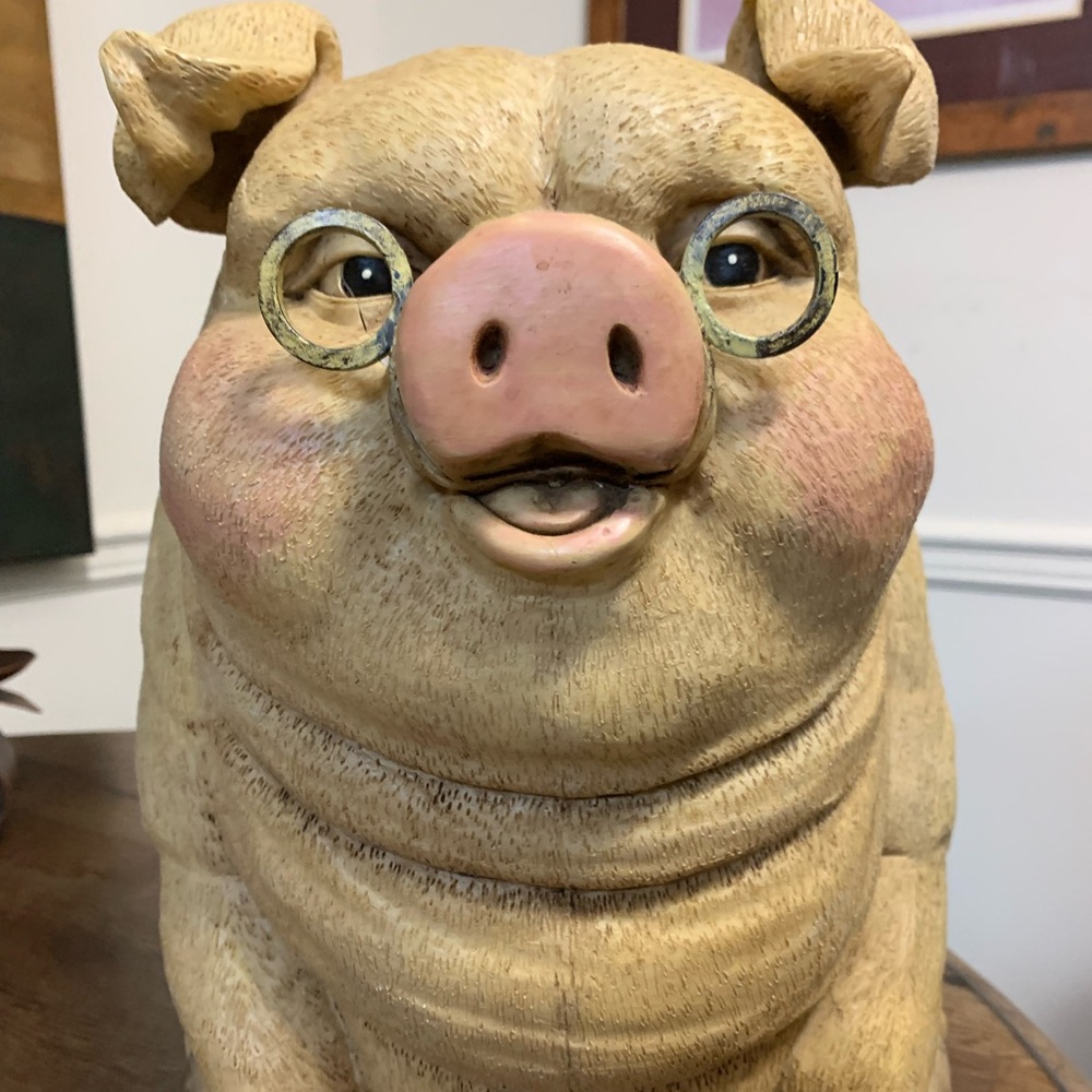 CERAMIC PIG - Picture 6 of 6